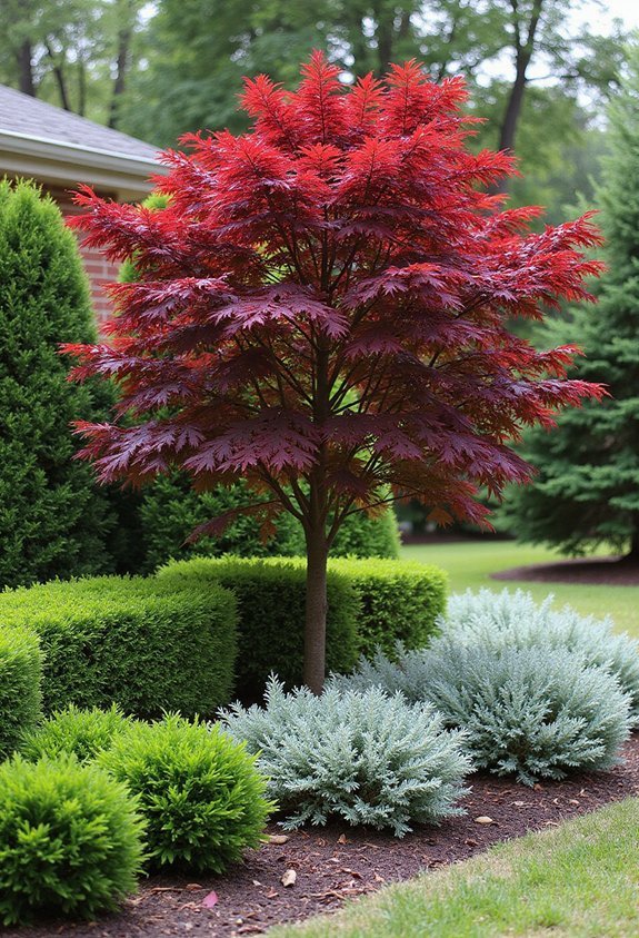 vibrant dynamic sculptural low maintenance