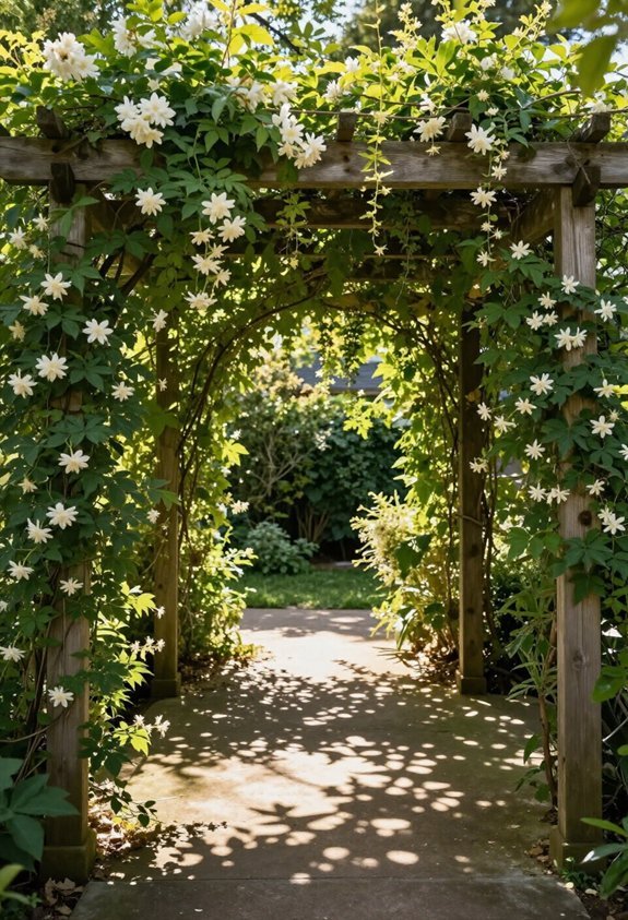 vines provide privacy shade