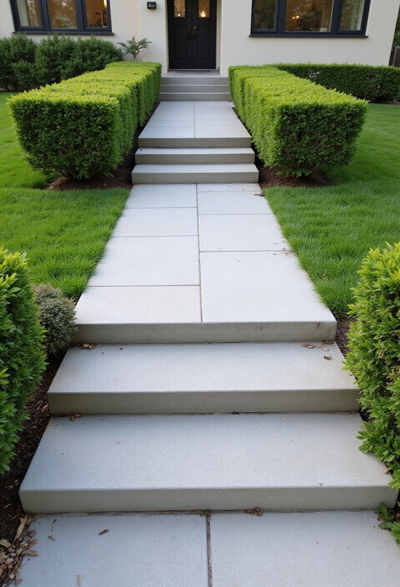 visually expansive confined pathway design