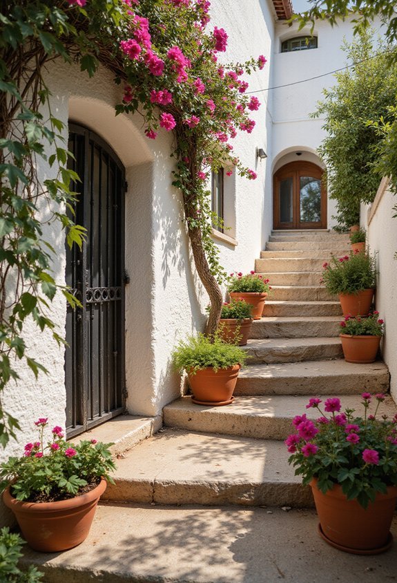 weathered textured mediterranean architectural finishes