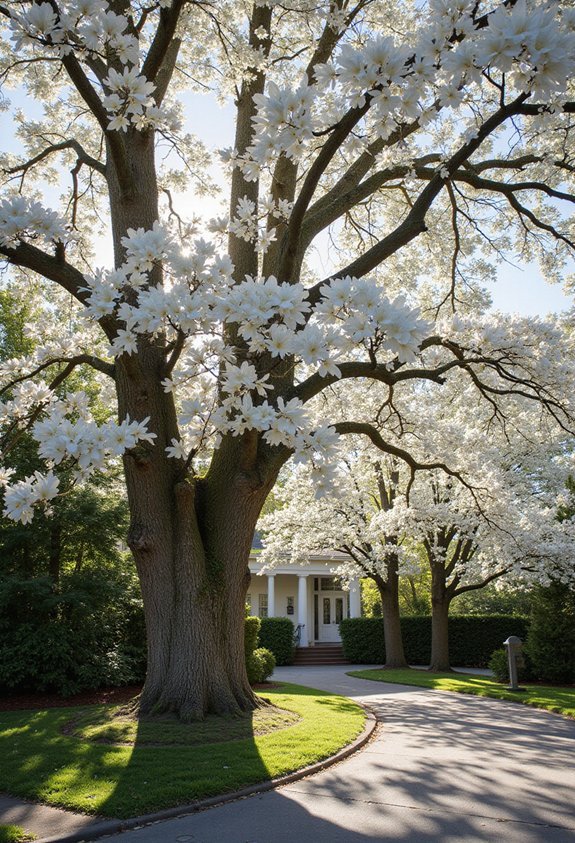 welcoming driveway magnolia gateway