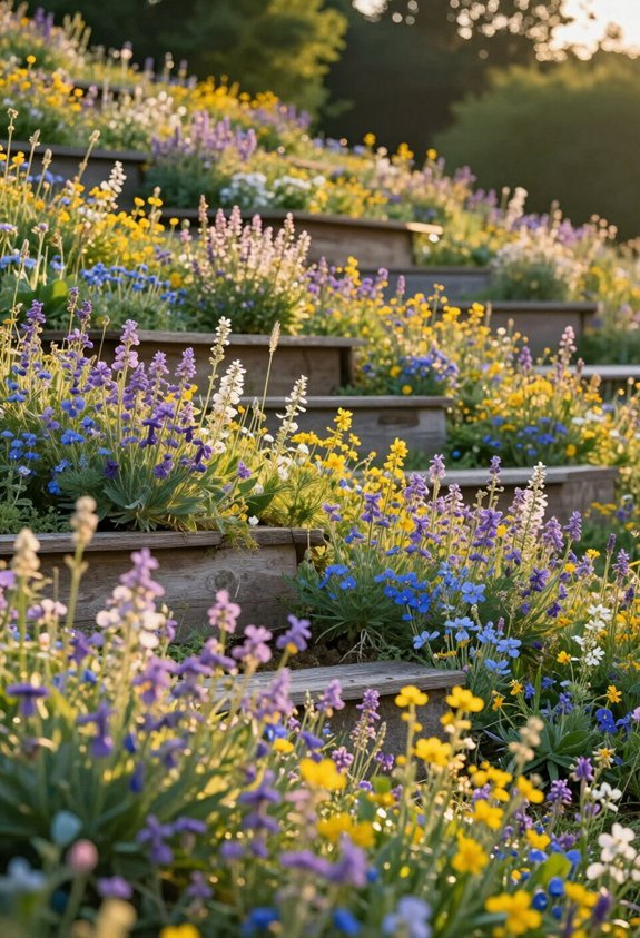 wildflower meadow slope creation