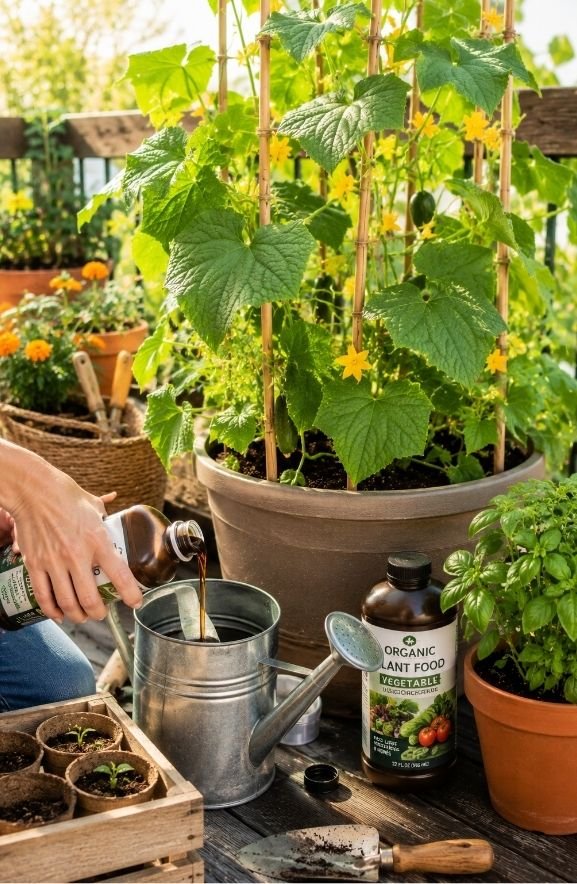 Choose a Balanced Fertilizer and Feed Every Two Weeks
