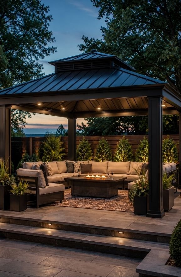 Hardtop Metal Gazebos