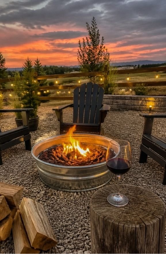Stock Tank Fire Pit