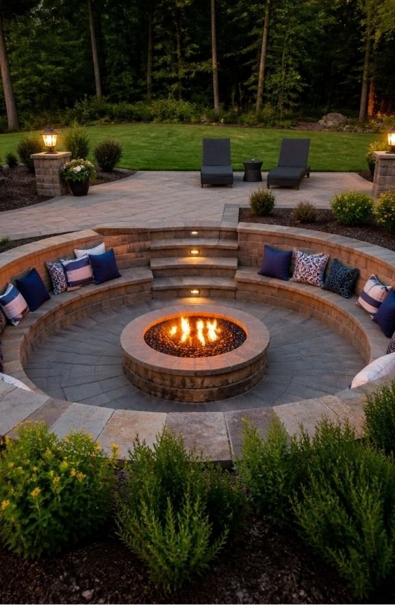 Sunken Fire Pit
