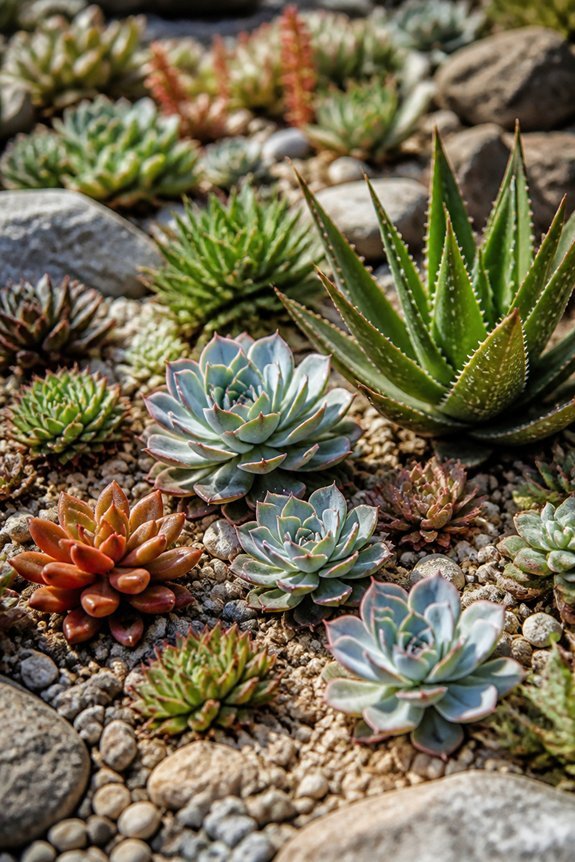 arid landscape low maintenance