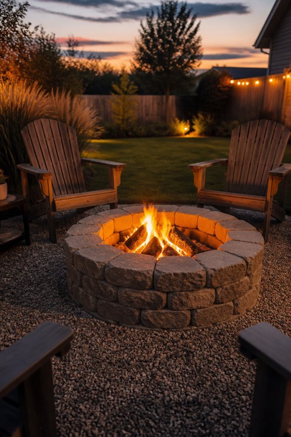 backyard fire pit magic