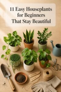 beginner friendly beautiful houseplants