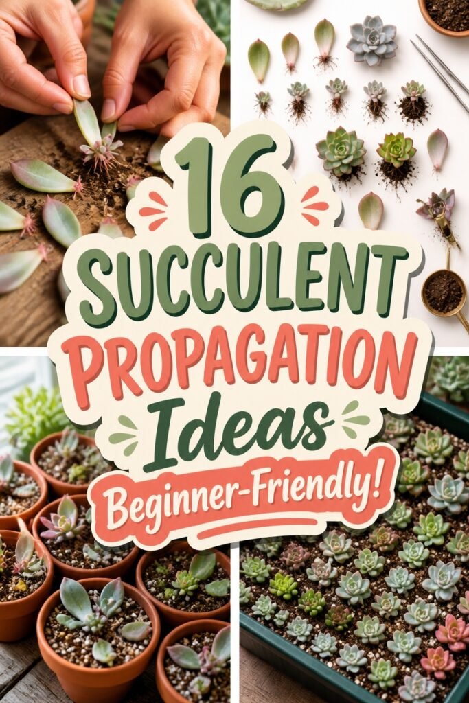 beginner friendly succulent propagation tips