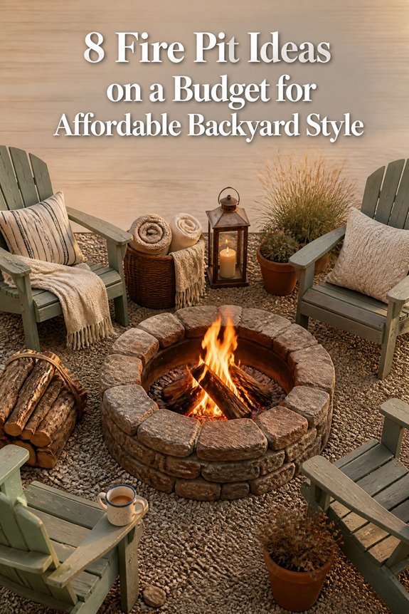 8 Fire Pit Ideas on a Budget for Affordable Backyard Style