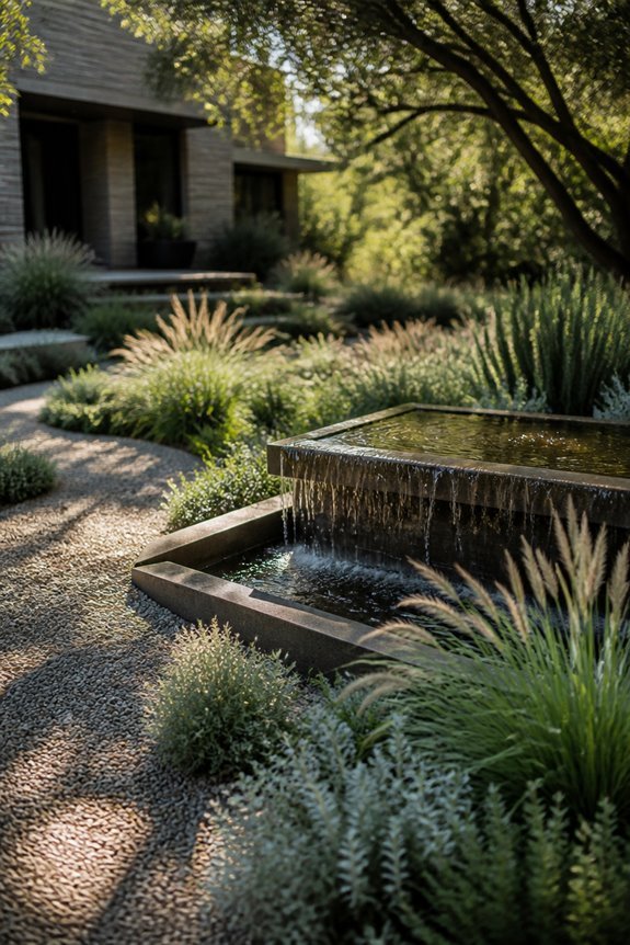 calming water feature benefits