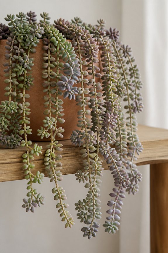 cascading succulents for small spaces