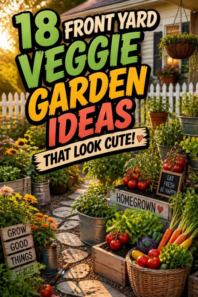 charming front yard gardens