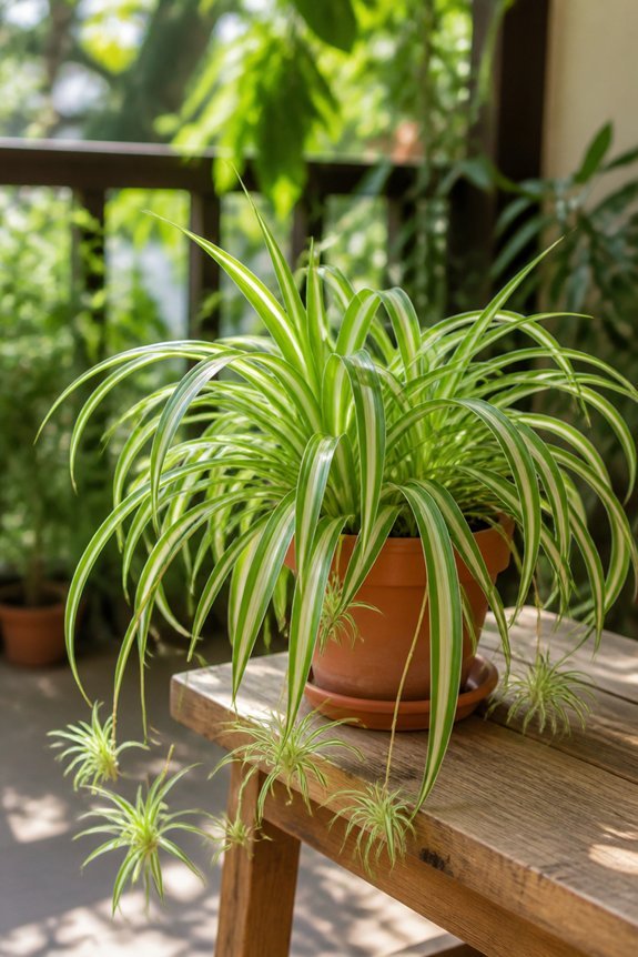 climate dependent spider plant care