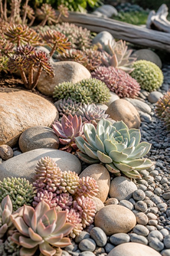 coastal succulents for rock gardens