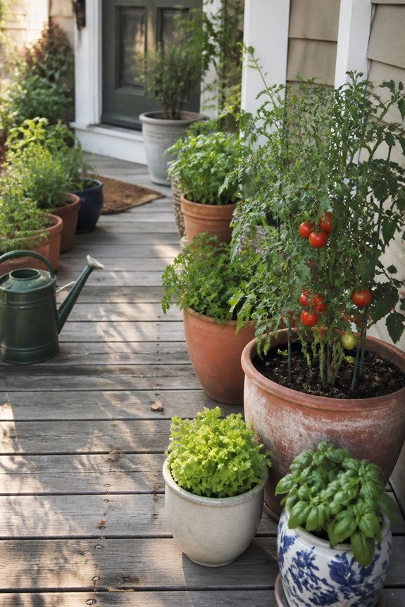 container gardening for convenience
