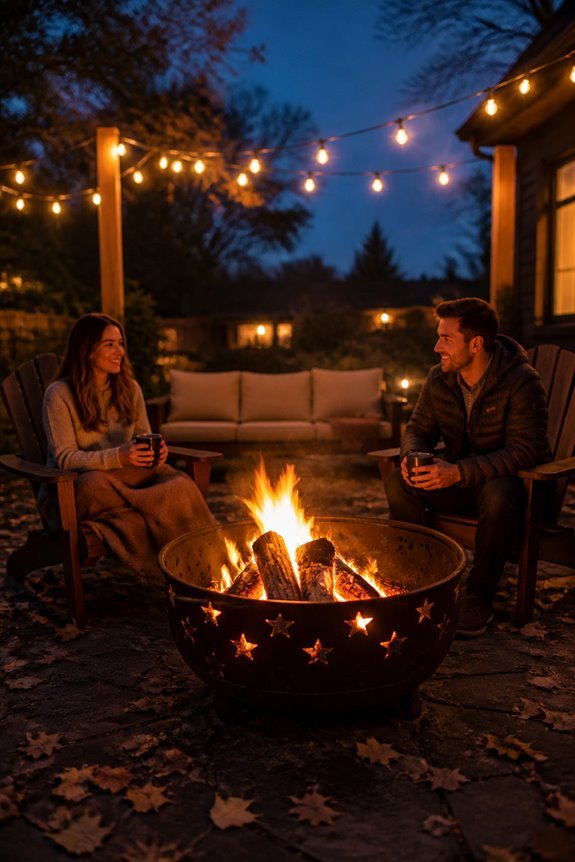 cozy ambience with soft lighting