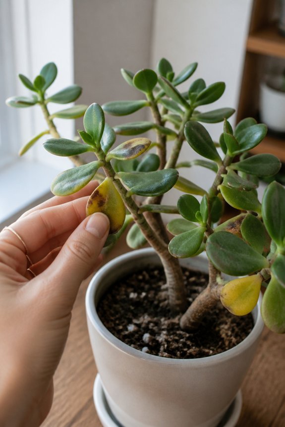 diagnose jade plant problems