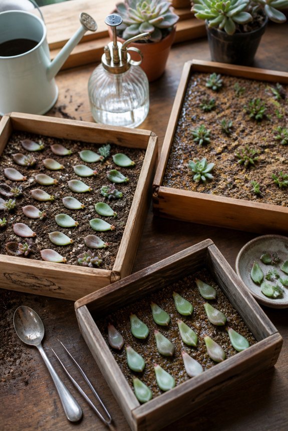 diy succulent propagation box
