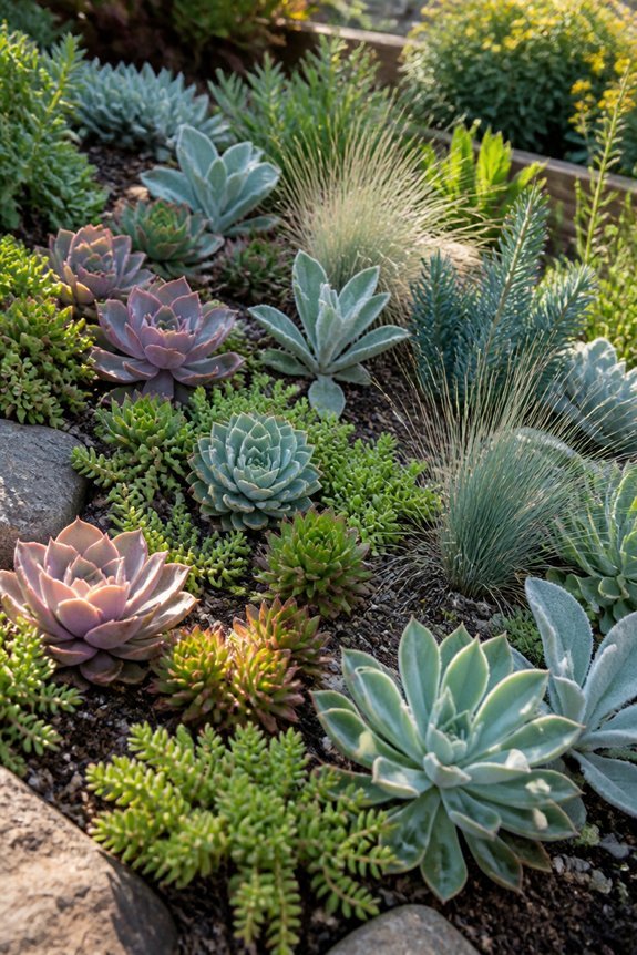 drought tolerant succulent companions