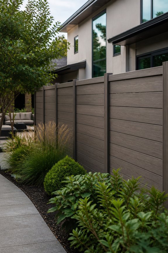 durable low maintenance privacy fencing