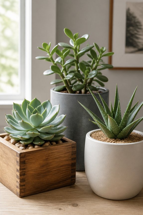 durable mixed material planters
