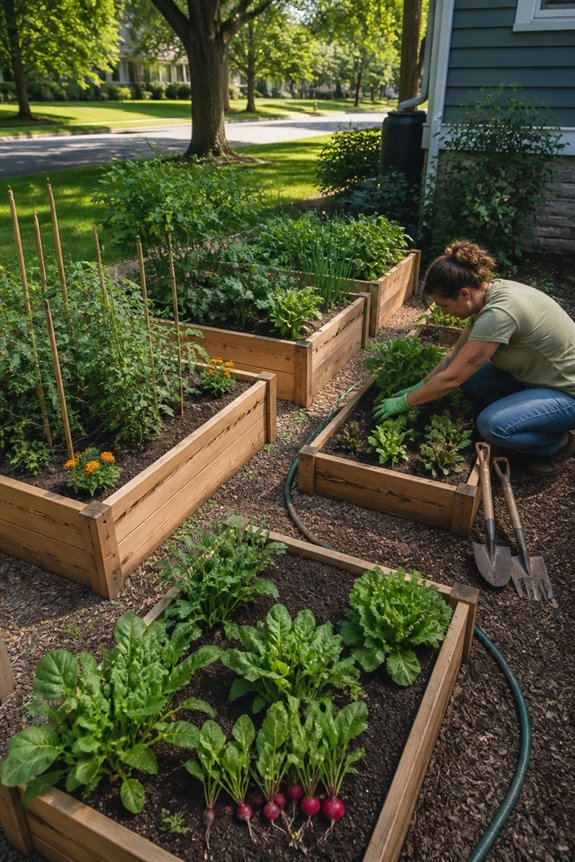 easy raised bed gardening