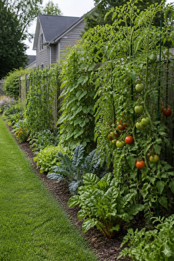 edible borders for privacy