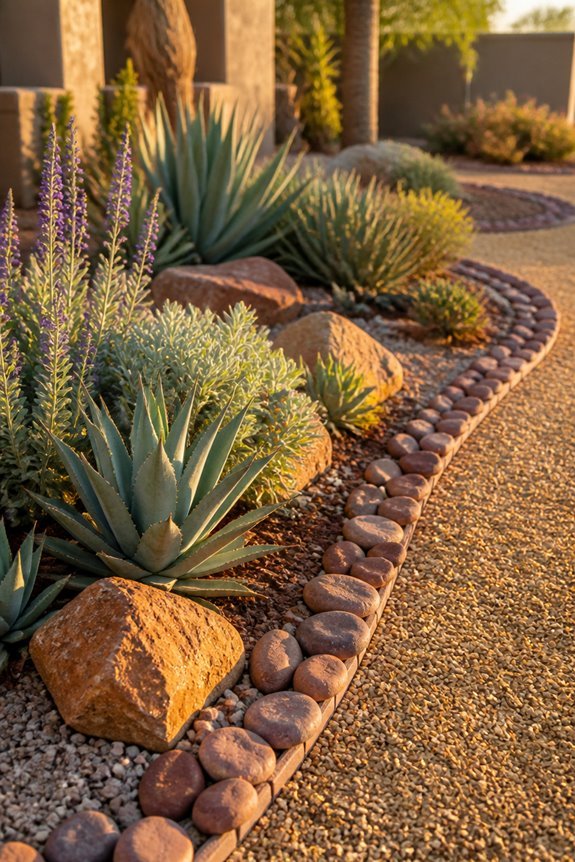 effective garden bed edging