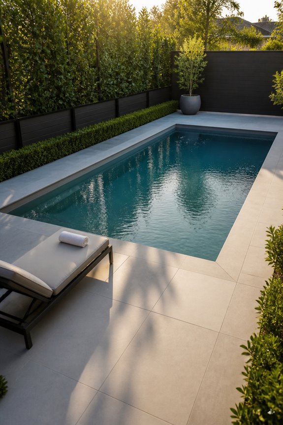 elegant simplicity for pools
