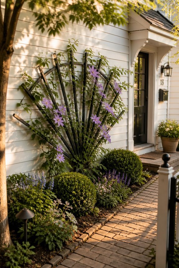 elegant vertical garden solution