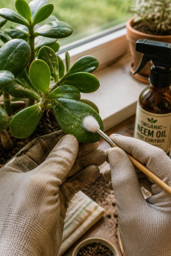 eliminate jade plant pests