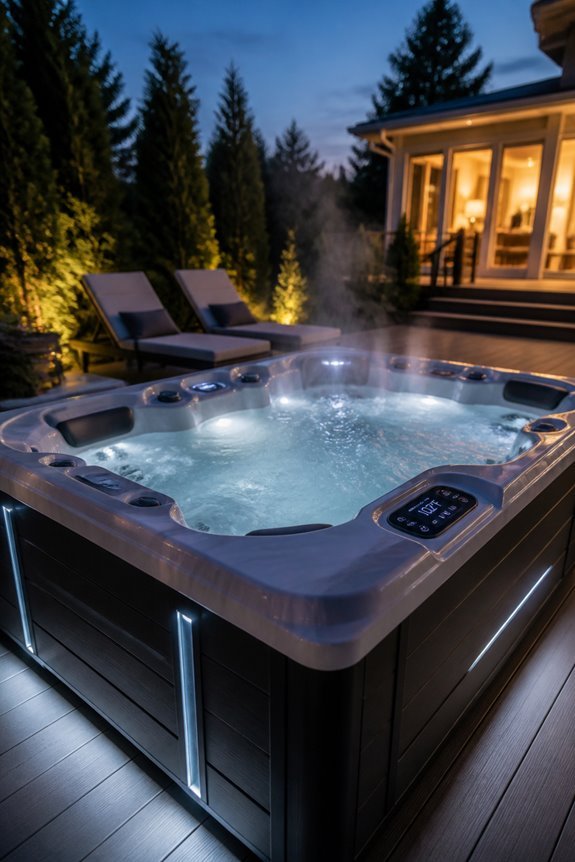 energy efficient hot tub heating