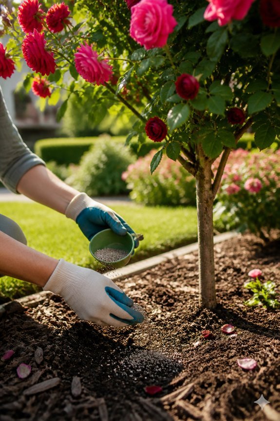 feed roses for blooms