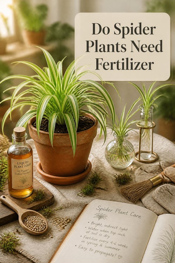 Do Spider Plants Need Fertilizer