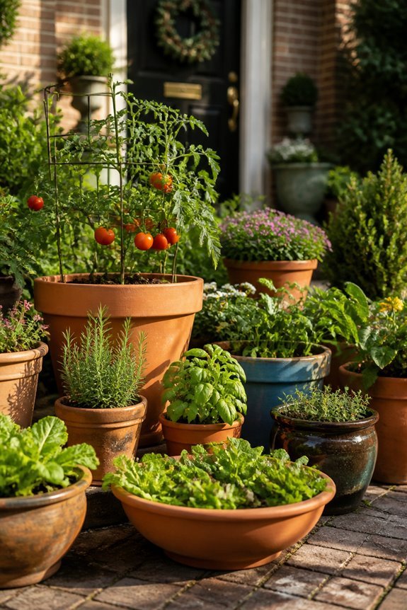 flexible container gardening benefits