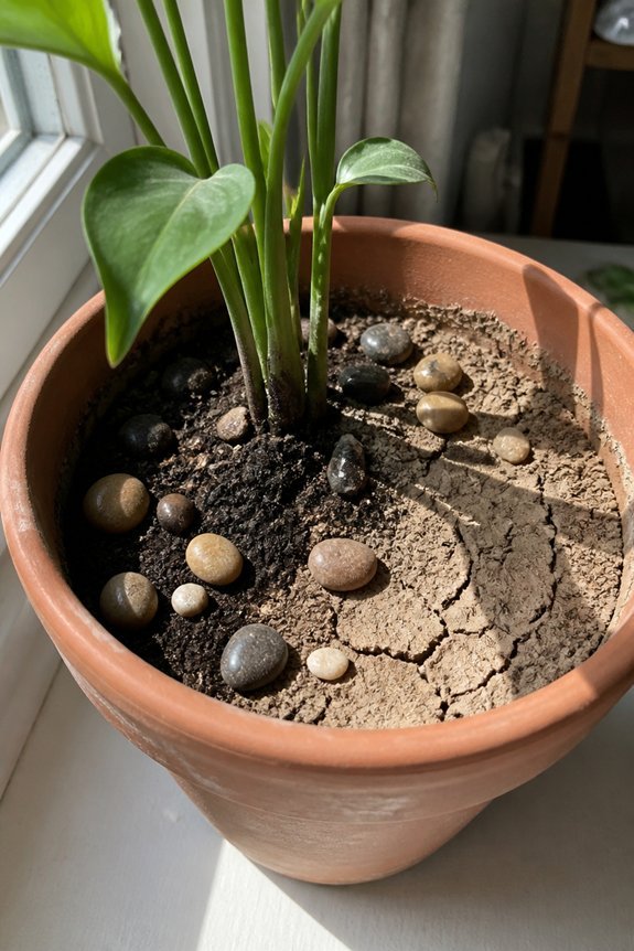 heat damage and uneven drying