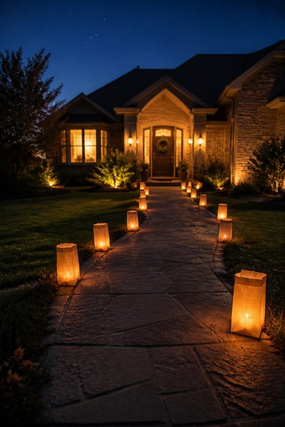 illuminate pathways for guests
