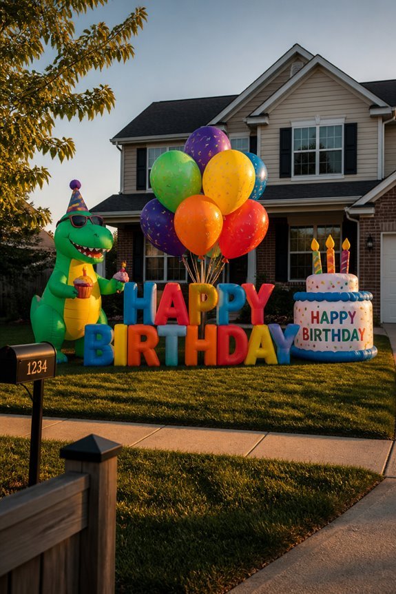 inflatable decorations for parties
