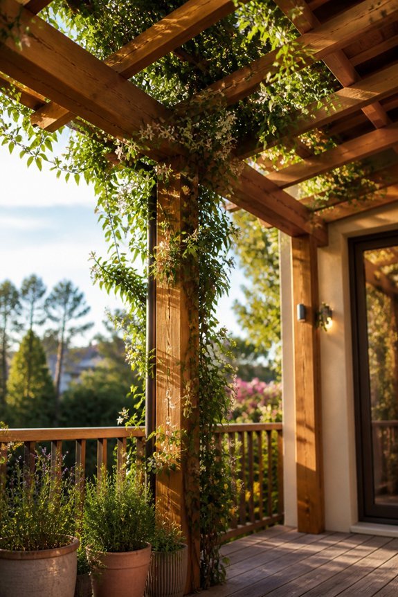 living outdoor room oasis