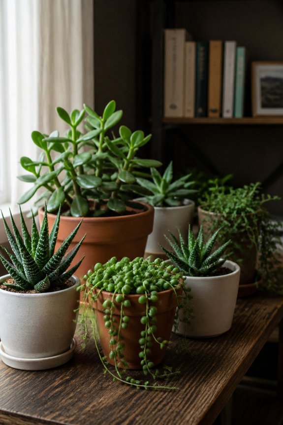 low light succulent care tips