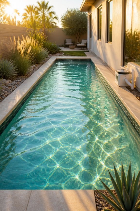 low maintenance saltwater pool