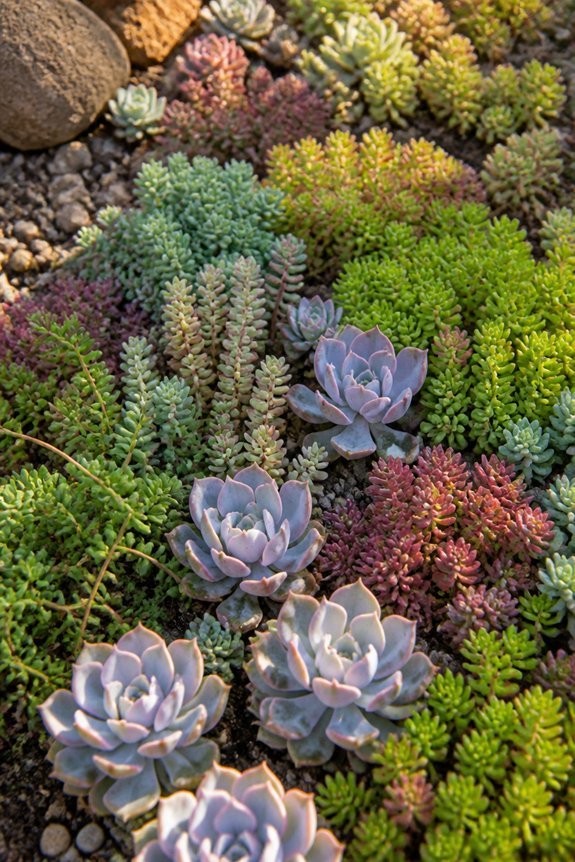 low maintenance succulent ground covers