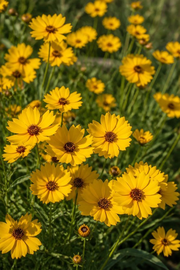 low maintenance yellow flowers