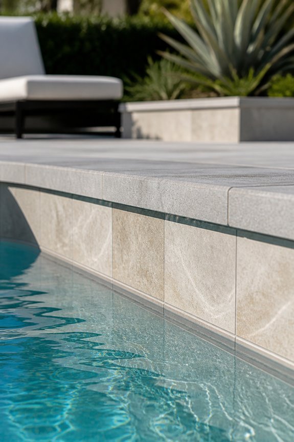 luxury poolside tile trends