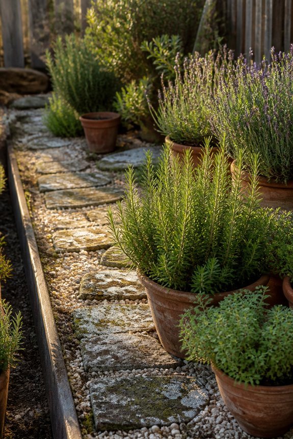 mediterranean herb garden design