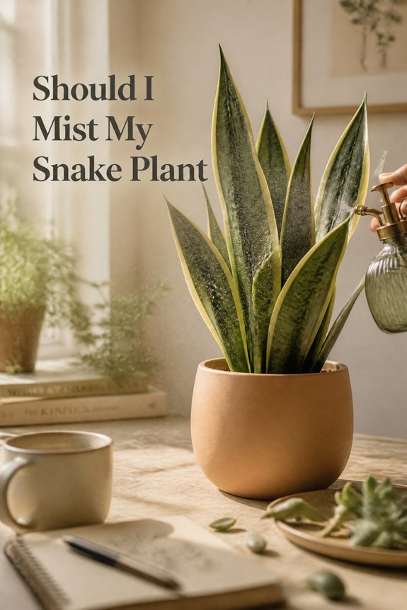 Should I Mist My Snake Plant