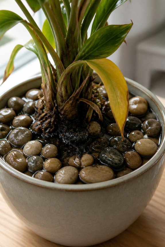moisture traps root decay