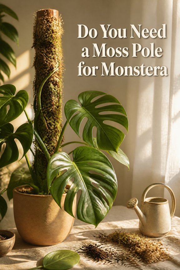 Do You Need a Moss Pole for Monstera